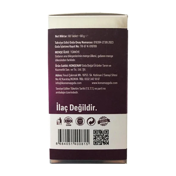 Alftamin Saw Palmetto Takviye Edici Gıda 1000 Mg 60 Tablet - 3