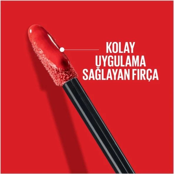 Maybelline New York Super Stay Vinyl Ink Likit Parlak Ruj 30 Unrivaled - 5