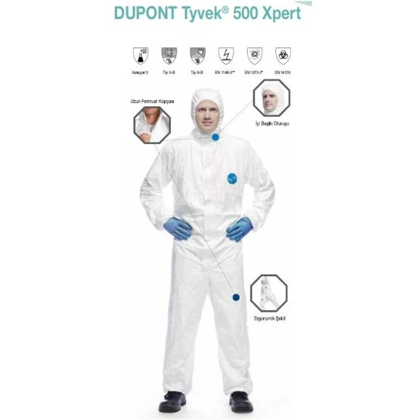 Tyvek® 500 Xpert (L) BEDEN