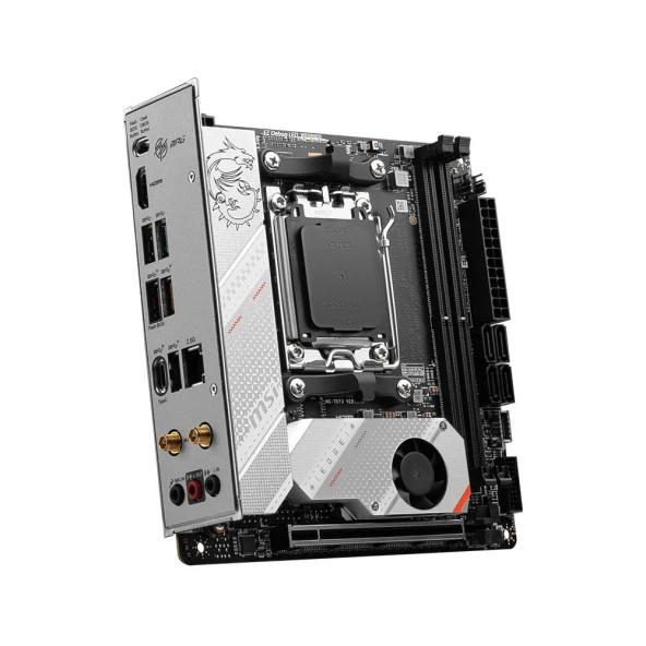 MSI MPG B650I EDGE WIFI AM5 AMD B650 7200Mhz DDR5 WIFI 6E Mini-ITX Anakart - 3