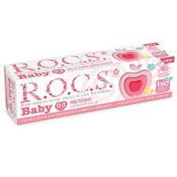 Rocs Baby Elma Püresi Tadında 0-3 Yaş Diş Macunu 45 gr