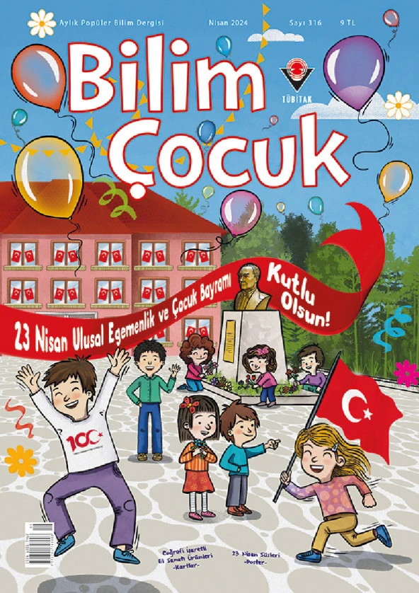 Bilim Çocuk Nisan 2024 ürün görseli