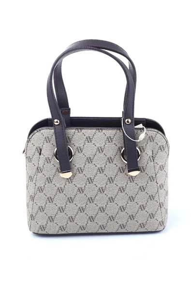 Armine 364 Nokta Baskılı Kadın El & Omuz Çantası - Resim 9