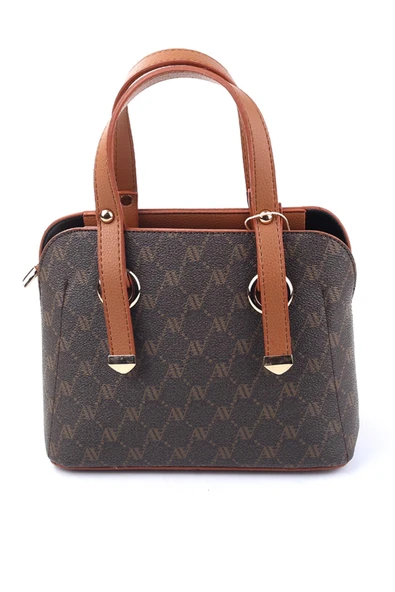 Armine 364 Nokta Baskılı Kadın El & Omuz Çantası - Resim 8