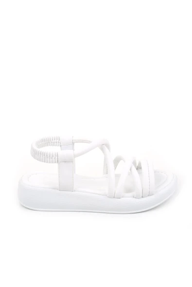 Castle Black 35243 Rahat Taban Günlük Kadın Sandalet - Resim 5