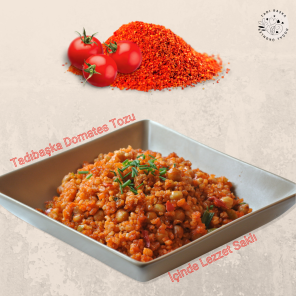 Doğal Kurutulmuş Domates Tozu 50 Gr. - 3