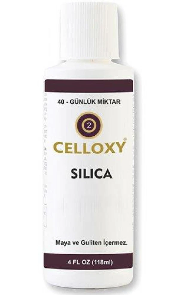 Celloxy Silica Yardımcı Gıda Takviyesi 118ml