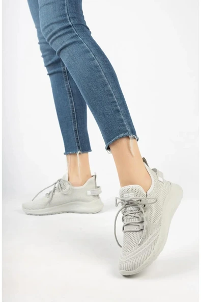 Pasomia 062 Triko Rahat Hafif Günlük Kadın Spor Ayakkabı - Resim 8