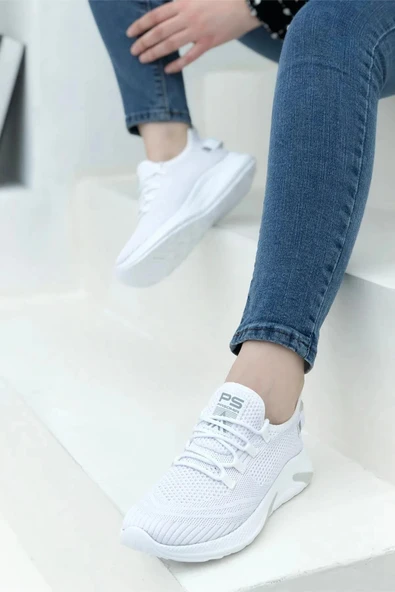 Pasomia 062 Triko Rahat Hafif Günlük Kadın Spor Ayakkabı - Resim 9