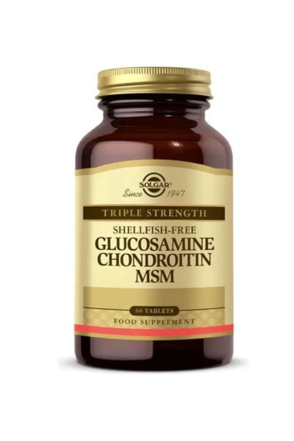 Solgar Glucosamine Chondroitin MSM 60 Tablet ürün görseli