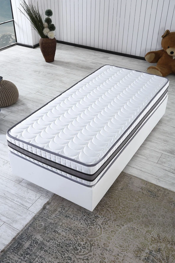 ASROYALLÜKS Nano Ortopedik Yaylı Yatak 90x190 - 2