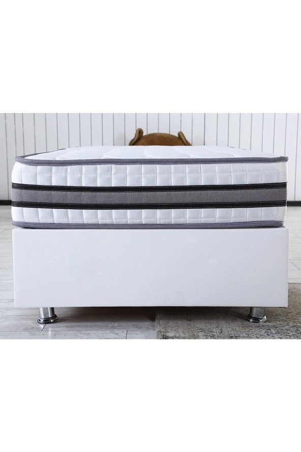 ASROYALLÜKS Nano Full Ortopedik Yaylı Yatak 90x200 Cm - 3