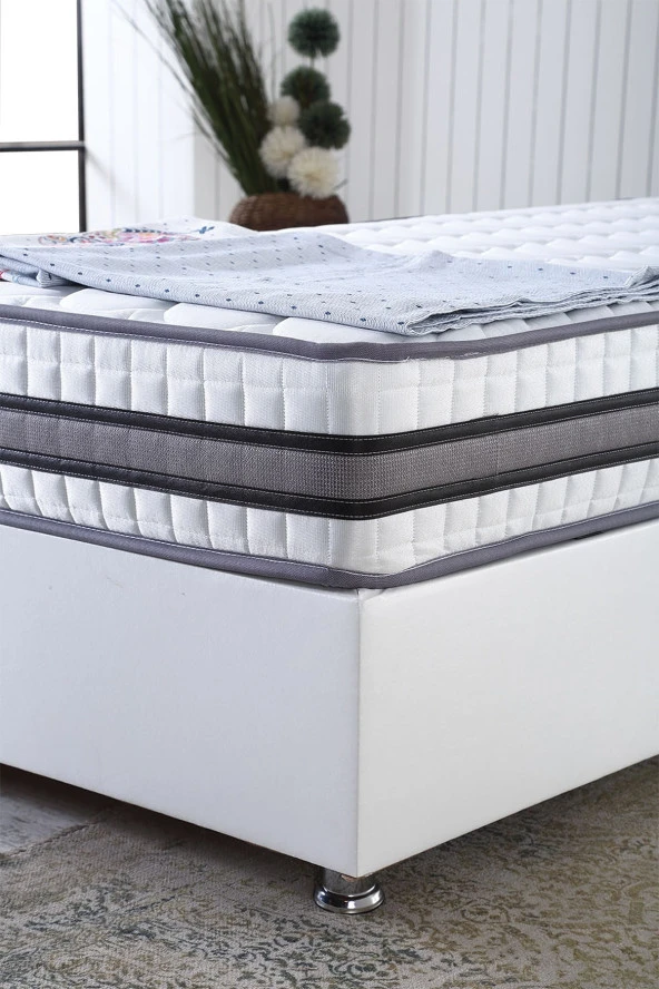 ASROYALLÜKS Nano Ortopedik Yaylı Yatak 90x190 - 4