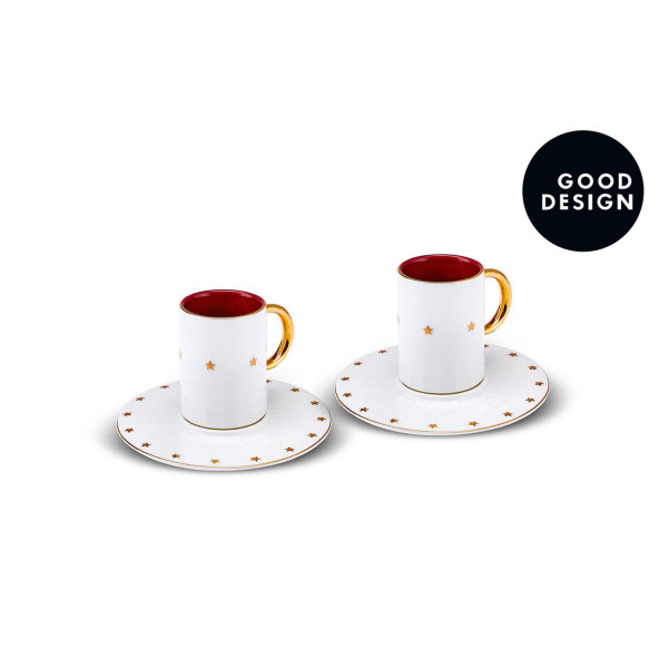 Karaca Cumhuriyet Yüzyılı Cumhur 2 Kişilik Espresso Fincan Takımı 80 Ml - 2