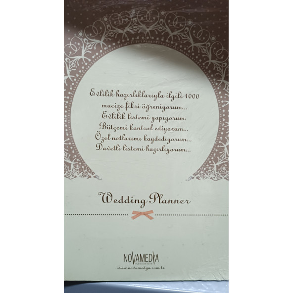 Wedding Planner, Düğün Planlayıcısı ve İpuçları Kitabı - 3