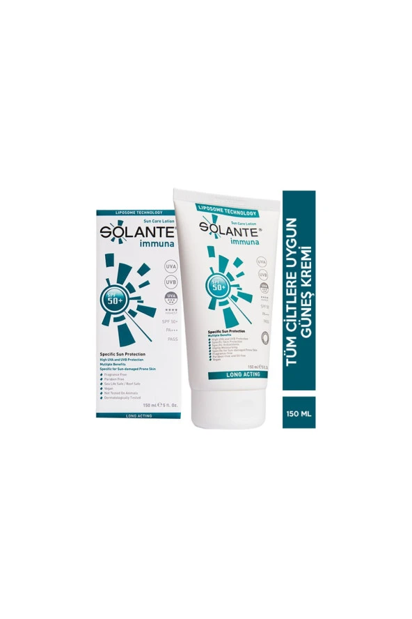 Solante Immuna Sun Care Losyon SPF50+ 150 ml