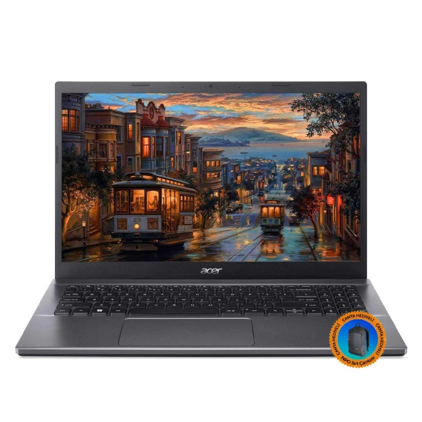 Acer Aspire 5 A515-57-525E NX.KN3EY.003A10 i5-12450H 32GB 512SSD+1TBSSD 15.6" FullHD FreeDOS Taşınabilir Bilgisayar-CNT011