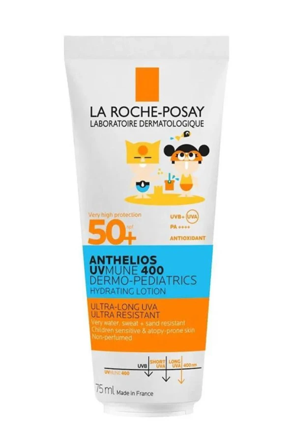 LA ROCHE POSAY Anthelios UVMUNE 400 SPF50+ Dermo-Pediatrics Hydrating Lotion 250 ml