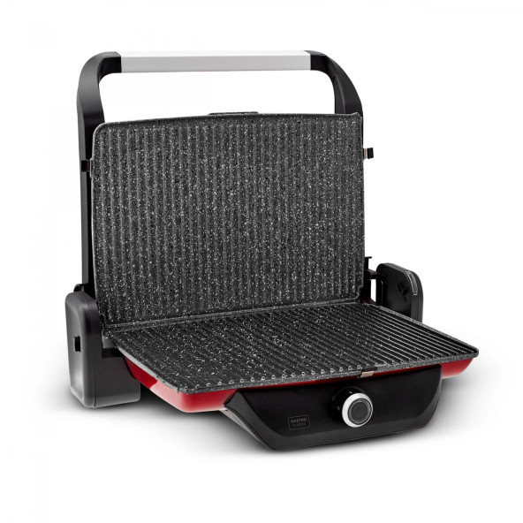 Karaca Gastro Classıc Izgara Ve Tost Makinesi Rouge Red - Resim 2