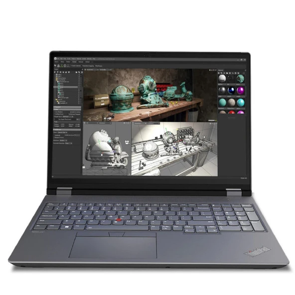 Lenovo ThinkPad P16 21FA0004TX15 i7-13700HX 128GB 1TBSSD+1TBSSD A1000 16" QHD+ W11P Taşınabilir İş İstasyonu