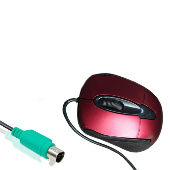 Keepro PNH-3004 Standart PS/2 Kablolu Optik Mouse Kırmızı
