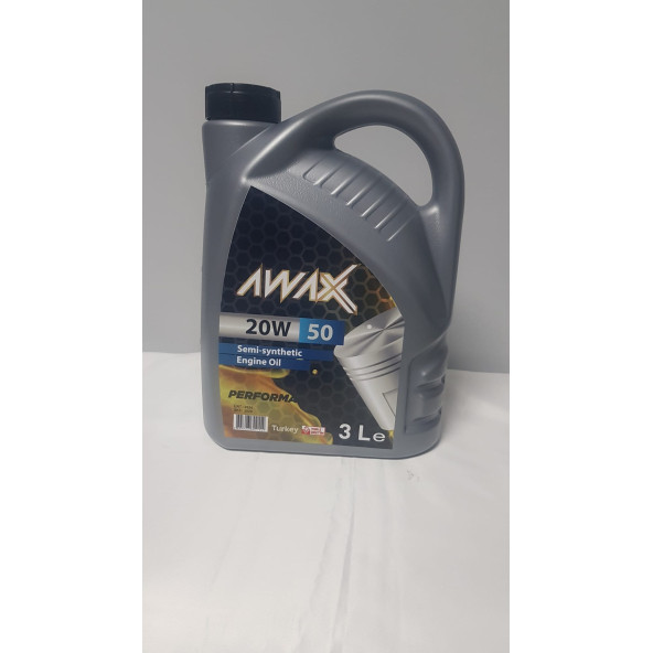 AWAX 20W50 3 LT Motor Yağı