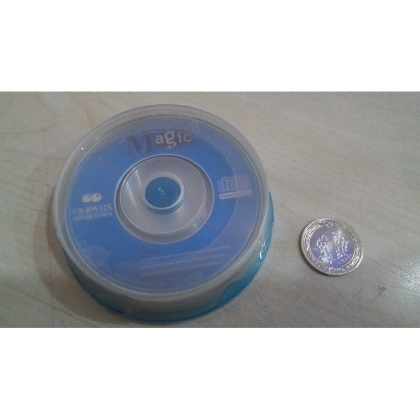 185MB MAGIC REWRITABLE (TEKRAR YAZILABİLİR) MD (MİNİ DİSK) BOŞ CD