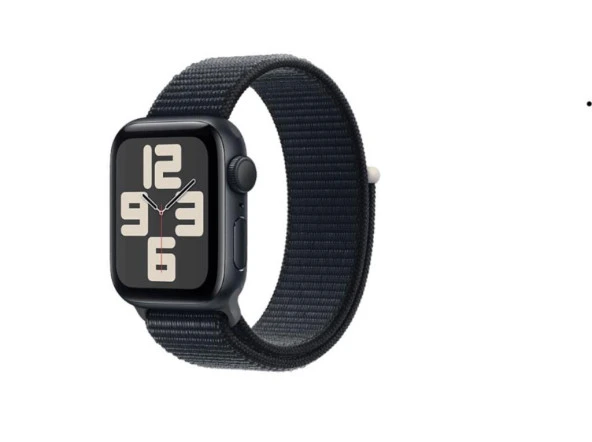 Apple Watch SE 2. Nesil GPS 40mm Midnight Kasa ve Spor Kordon MRE03TU/A VİTRİN