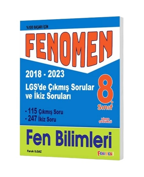 Fenomen Okul 2024 8. Sınıf Lgs Fen Bilimleri Çıkmış Soruları Ve İkiz Soruları