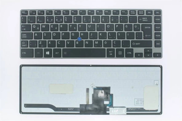 Toshiba ile Uyumlu Tecra Z40-A-121 Uyumlu Klavye