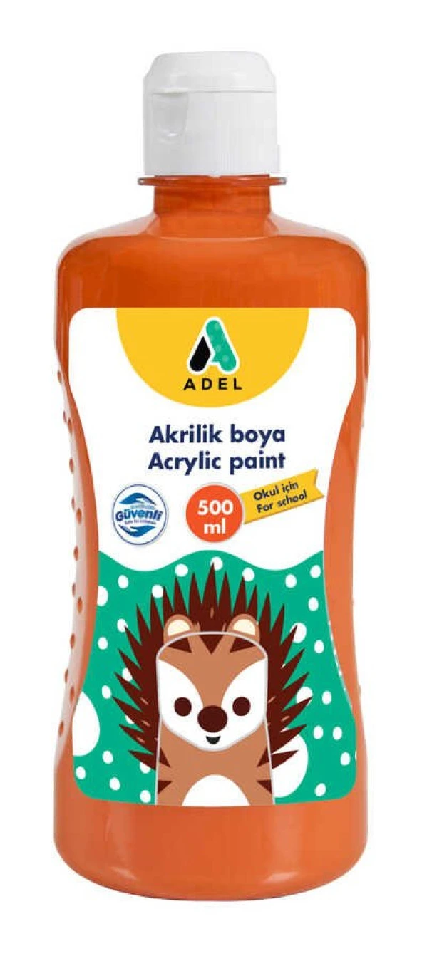 Adel Akrilik Boya 500 ml Turuncu