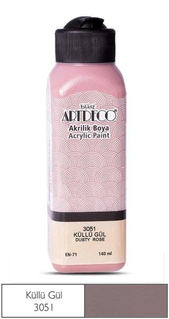 Artdeco Akrilik Boya 140 ml Küllü Gül