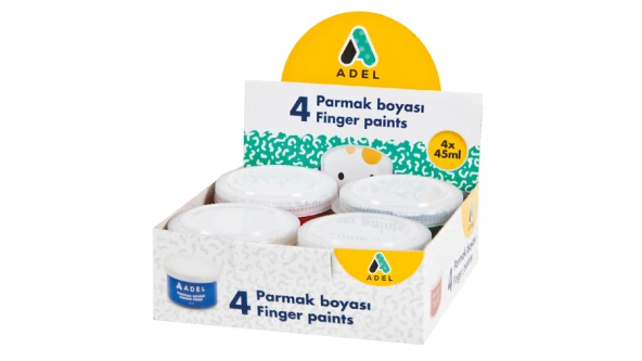 Adel Parmak Boyası 45 ml 4'lü