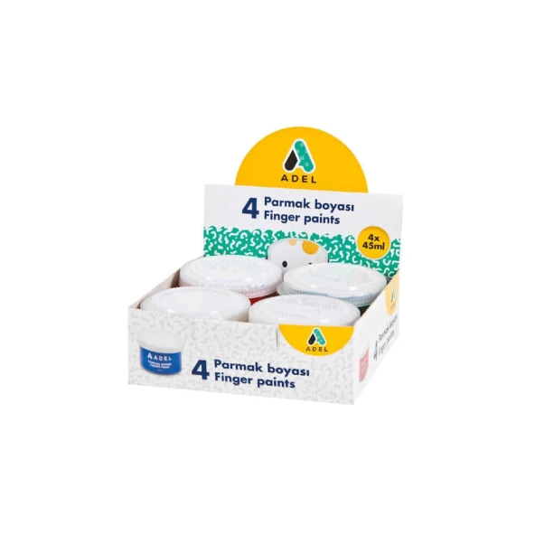 Adel Parmak Boyası 45 ml 4'lü - Resim 4