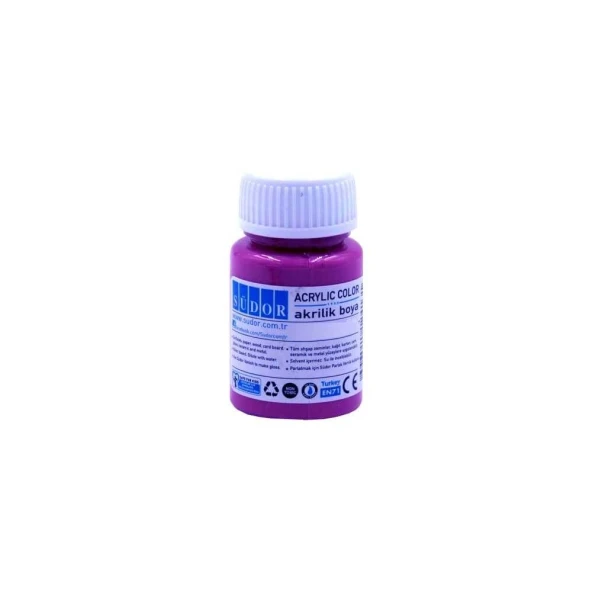 Südor Akrilik Boya 40 ml Mor - 2