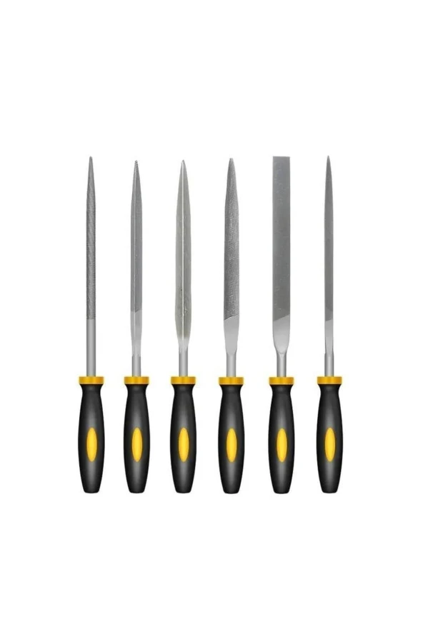 Moonshop 6 Parça Mini Eğe Ahşap Oyma Şekil Verme Ege Set 160 Mm