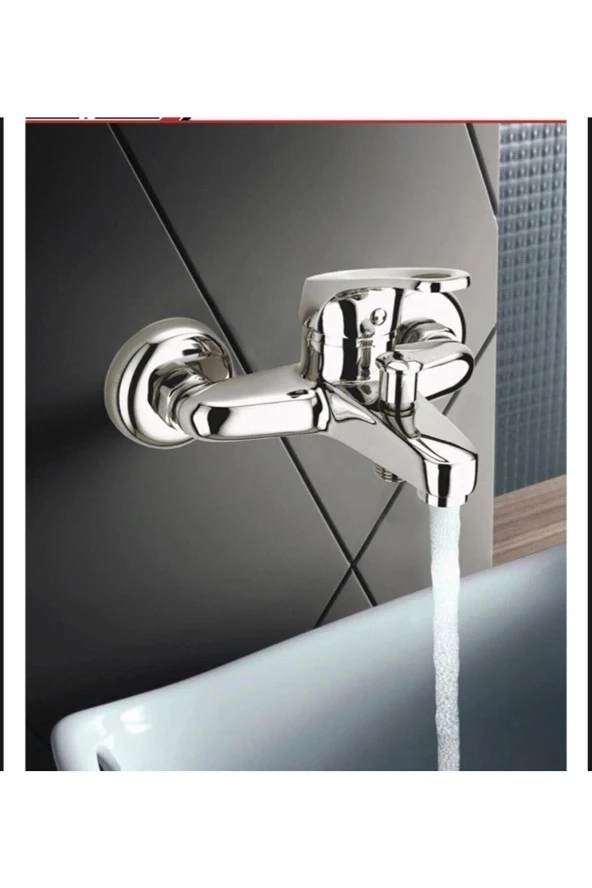 Moonshop 3'Lü Duş Seti Duş Robotu Banyo Bataryası Lavabo Bataryası - 5