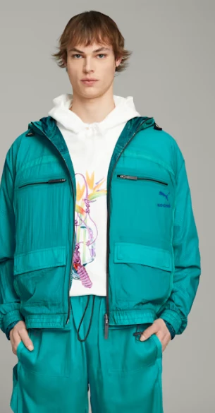 PUMA x KOCHE REV YEŞİL YAĞMURLUK 53880277 - 3