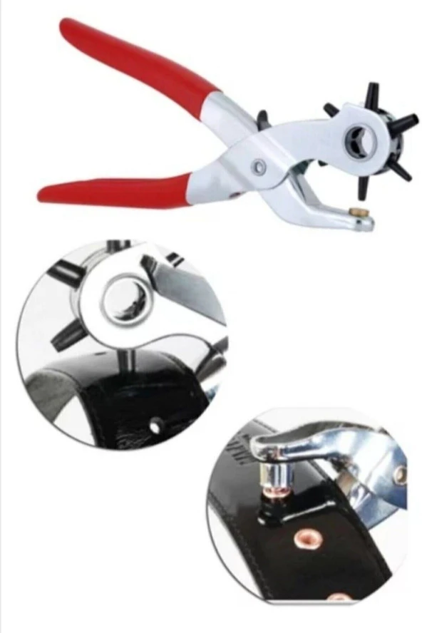 Moonshop Kemer Delme Pensesi Aleti Deri Delici Pensi Zımba