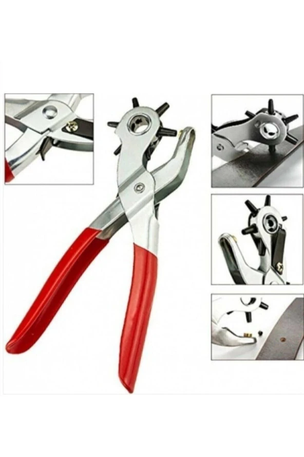 Moonshop Kemer Delme Pensesi Aleti Deri Delici Pensi Zımba - 5