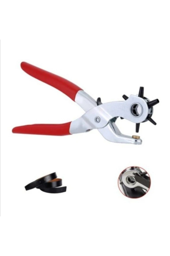 Moonshop Kemer Delme Pensesi Aleti Deri Delici Pensi Zımba - 6