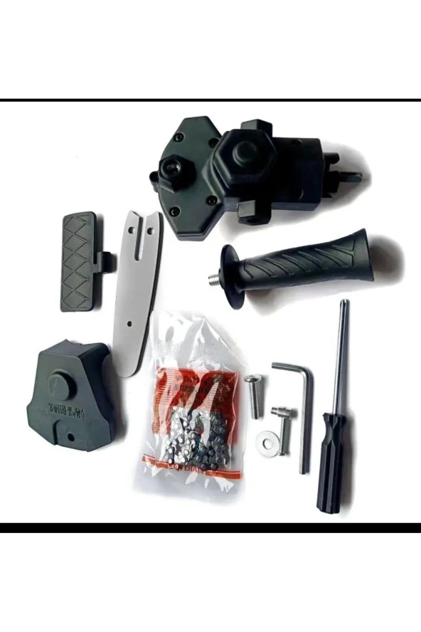 Moonshop Pro Zincirli Testere Dönüştürücü Şarjlı Elektrikli Matkap Için Taşınabilir Ahşap Testere Adaptörü - Resim 5