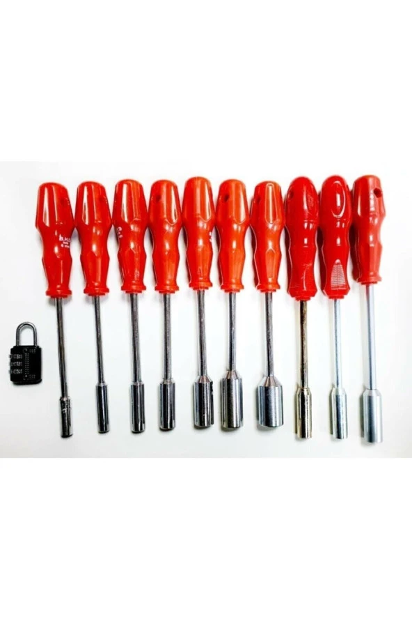Moonshop Lokma Tornavida Takımı Lokmalı Tornavida Set 11 Parça