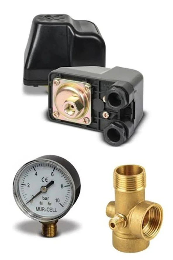 Moonshop Jet 100 Hidrofor Set Pompa 1 Kw 24 Litre Italyan Kafa Hidrofor Pompa 4 Kat 4 Daire Yeterli - Resim 4