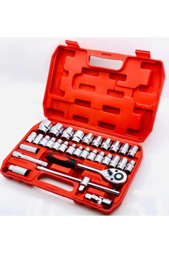 Moonshop Pro Alman 32 Parça Profesyonel Lokma Takımı 1/2 Çanta Hediyeli. - 2