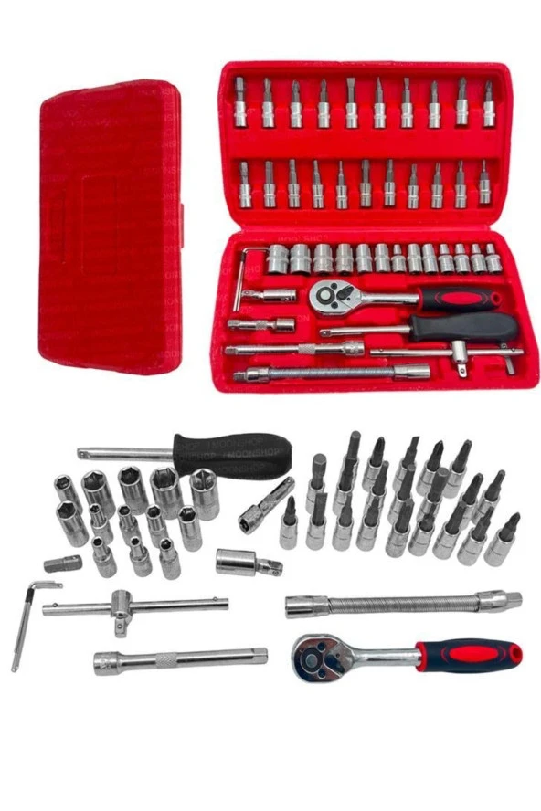 Moonshop 46 Parça 1/4 Küçük Lokma Takımı Seti