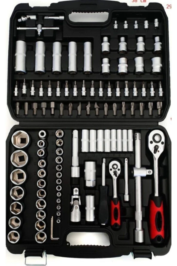 Moonshop Combo 108 Parça 1/2-1/4 Profesyonel Lokma Takımı