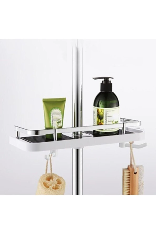 Moonshop Robot Kare Tepe Duş Sistemi Çok Fonksiyonlu Yağmurlama Raf Tutuculu Duş Seti - 2