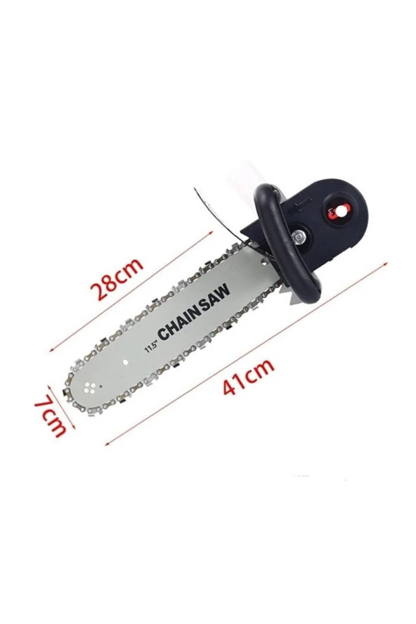 Moonshop Avuç Taşlama Makinası Için Zincirli Testere Aparatı 35 Cm - 2