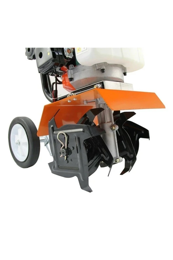 Moonshop Pro Alman Seri Turbo 3 Hp Çelik Dişli Bakır Sargılı Benzinli Çapa Makinesi Çapalama - 4